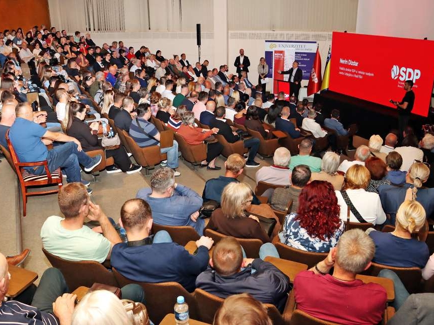 Tribina SDP-a u Banjoj Luci: Ne odustajemo od borbe za jednaka prava svih građana BiH