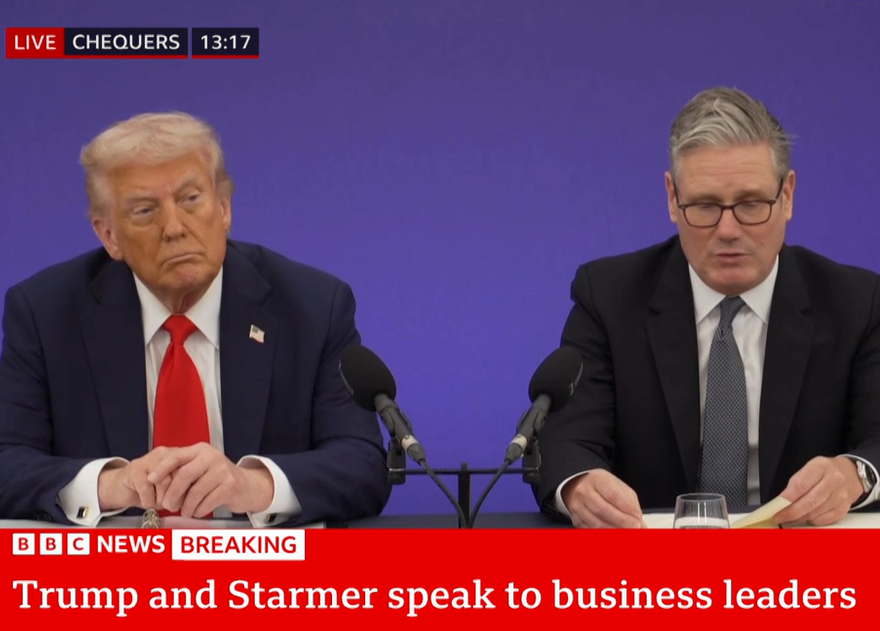 Trump i Starmer potpisali historijski sporazum SAD-a i UK