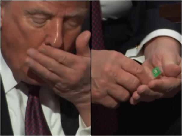 Trump izvadio Tic Tac na sprovodu senatora, ponudio i Vancea
