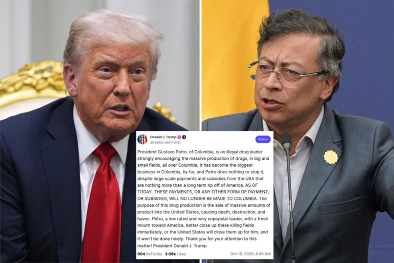 Trump izvrijeđao predsjednika Kolumbije: "On je ilegalni narkobos"