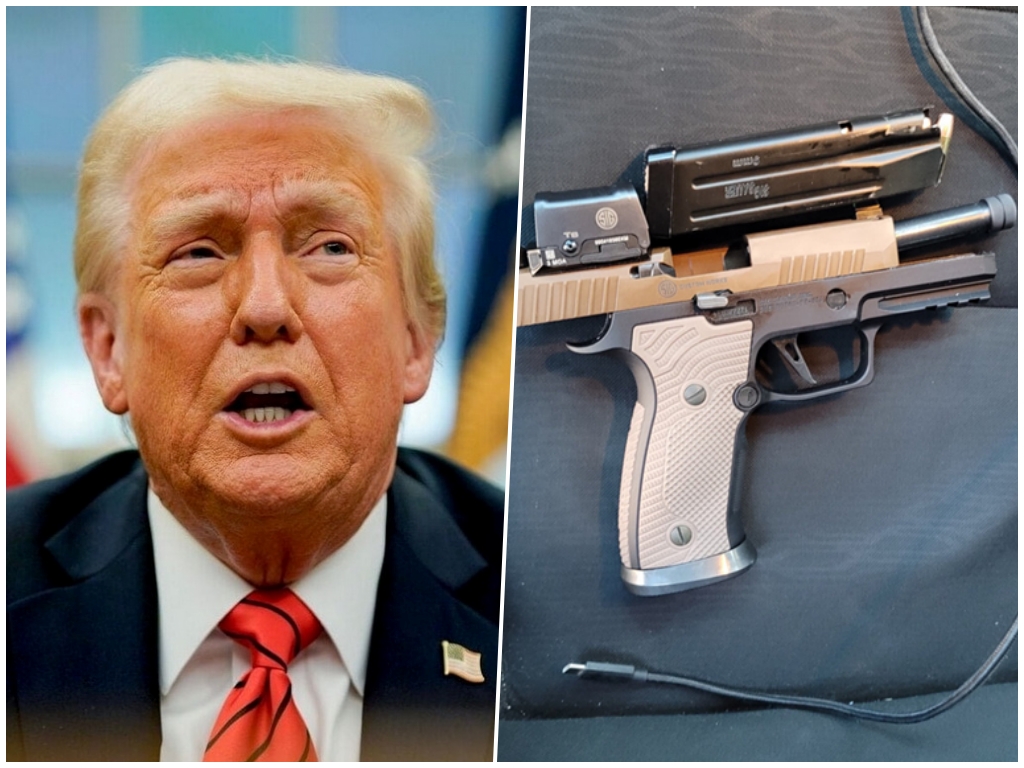 Trump: Ovo je pištolj napadača, napunjen, s još dva puna spremnika