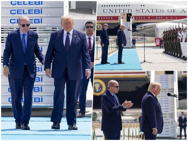 Trump salutirao vojnicima u Ankari: "Merhaba asker"