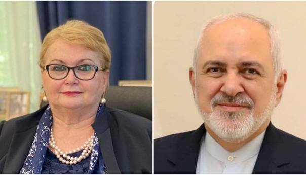 Turković zahvalila Zarifu na kontinuiranoj podršci i pomoći Irana BiH