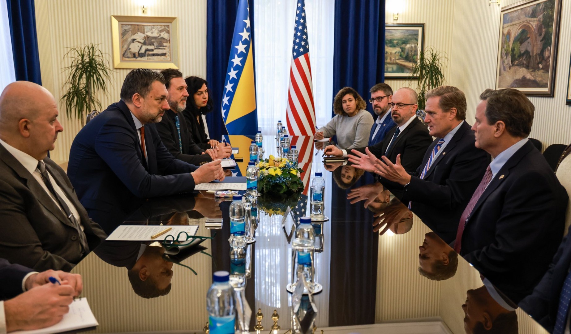 Turner i Norcross s Konakovićem o unapređenju ekonomske saradnje SAD i BiH