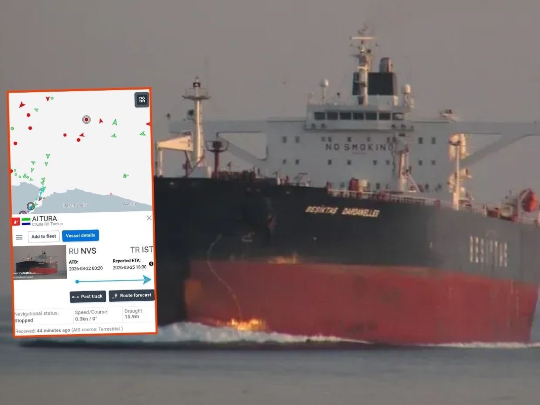 Turski tanker pogođen dronom kod Istanbula
