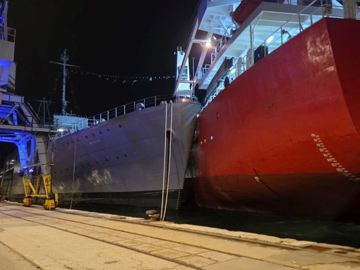 Turski teretni brod sudario se s bivšim Titovim brodom u Rijeci