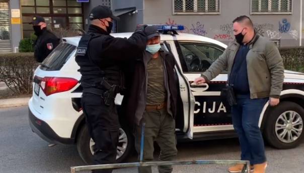 Tužilaštvu predat muškarac koji je bacio bombu u Sarajevu