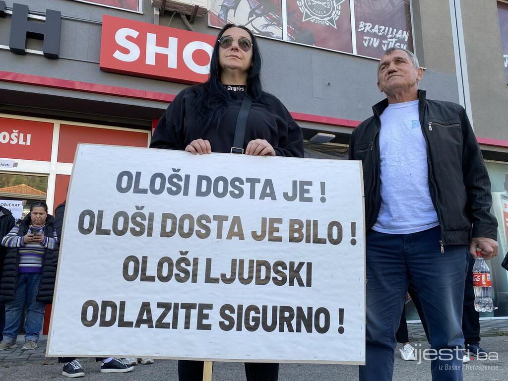 Tuzla: Počeo protest građana zbog jezivog iskorištavanja maloljetnica