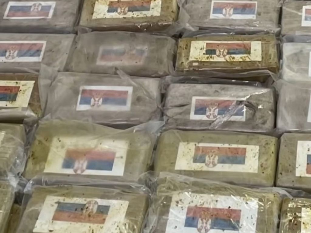 U bananama pronađen kokain vrijedan milione eura, na paketićima zastave Srbije