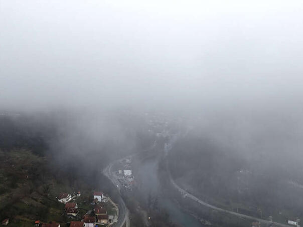 U Banjaluci jutros vazduh vrlo nezdrav