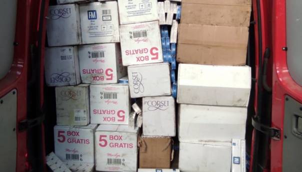 U Banjoj Luci oduzeto 160.000 pakovanja cigareta bez akciznih markica