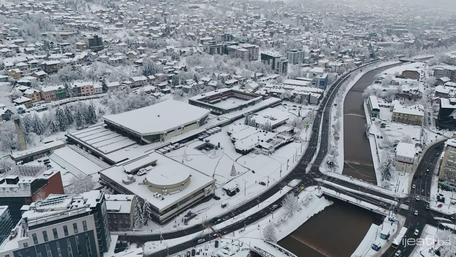 U BiH naredna tri dana oblačno vrijeme sa snijegom, u ponedjeljak prestanak padavina