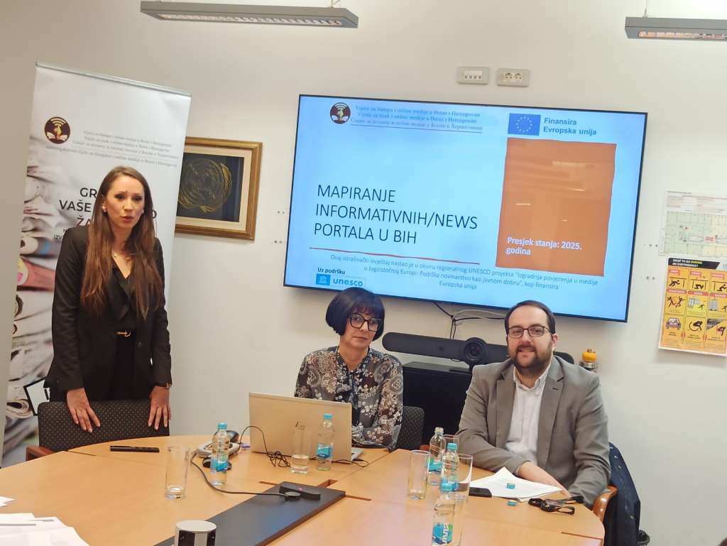 U BiH registrovano 488 informativnih web portala, samo 40 posto transparentno