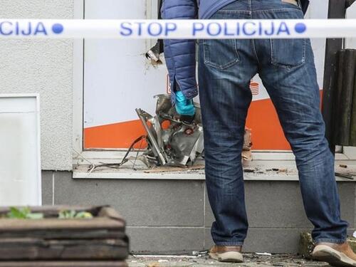 U centru Zagreba raznesen bankomat
