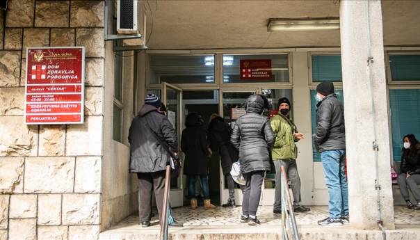 U Crnoj Gori dva smrtna ishoda i 174 nove zaraze koronavirusom