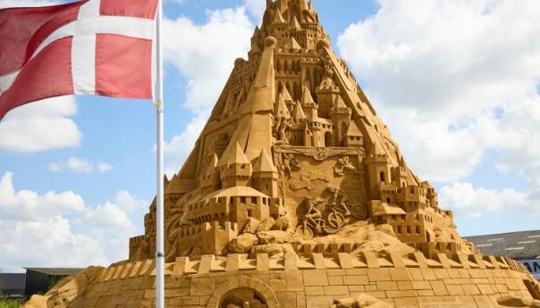 U Danskoj izgrađen najveći dvorac od pijeska na svijetu