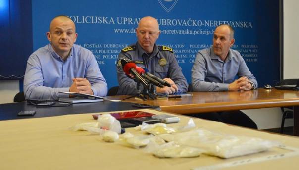 U Dubrovniku uhićeni dileri amfetamina i kokaina s područja Hrvatske i BiH