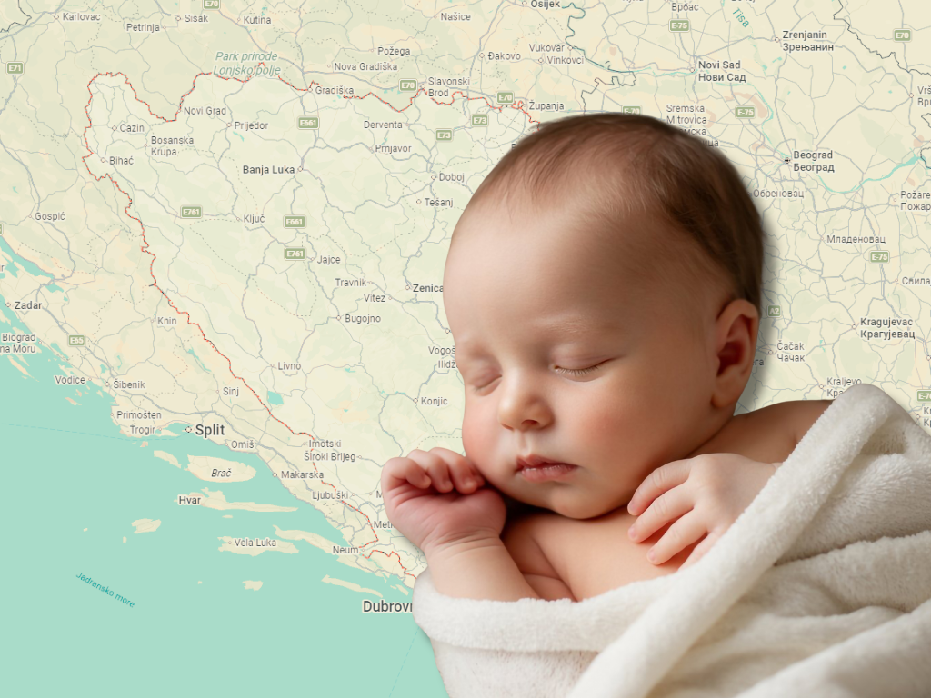 U FBiH u 2025. negativan prirodni priraštaj, više od 5.100 umrlih nego rođenih