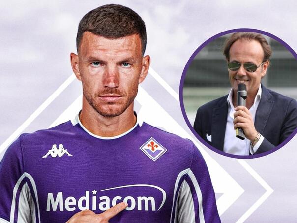 U Firenci skeptični: Šta će nam Džeko sa 40+ godina, dolazi li i on zbog supruge?