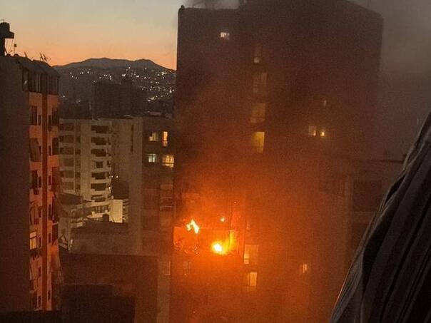 U izraelskom napadu pogođena stambena zgrada u centru Bejruta