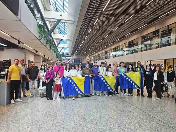 U Kantonu Sarajevo priređen doček za bh. matematičke olimpijce