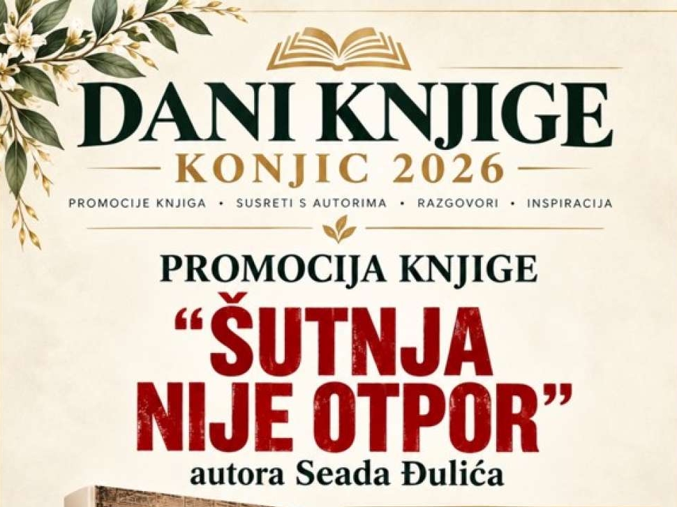 U Konjicu predstavljanje knjige Seada Đulića "Šutnja nije otpor"
