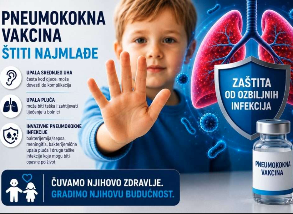 U KS od 7. septembra na raspolaganju nove doze pneumokokne vakcine