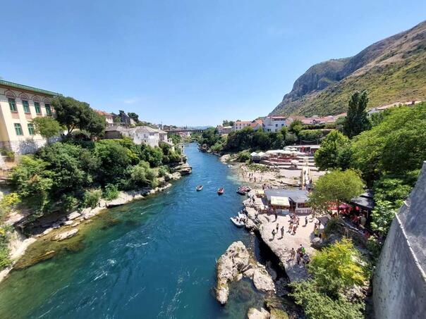 U Mostaru danas 39 stepeni, sutra u BiH pljuskovi i grmljavina
