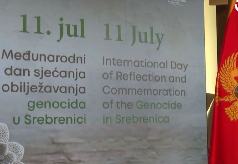 U Podgorici otvorena izložba ''Priče iz Srebrenice'' povodom 11. jula