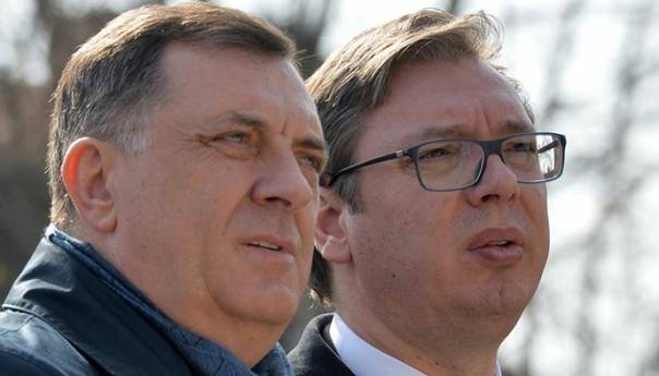 U ponedjeljak sastanak Vučića i Dodika