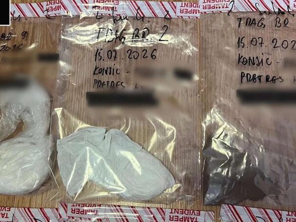 U pretresu porodične kuće u Konjicu pronađeni droga i novac