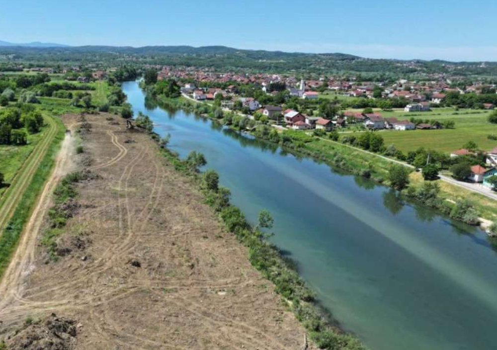 U Prijedoru počeli pripremni radovi na uređenju modernog šetališta