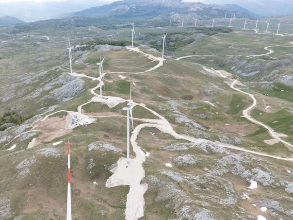 U rad puštena VE Gvozd, najvažniji energetski projekat u historiji Crne Gore