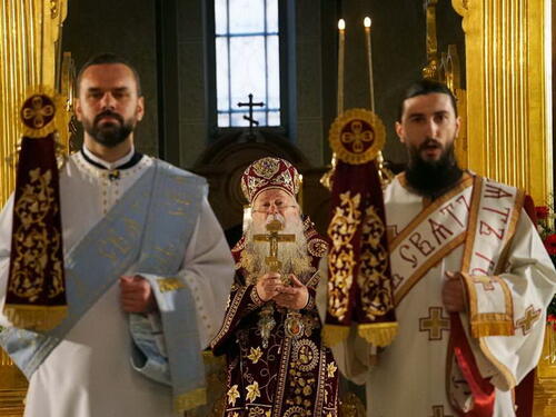 U Sabornoj crkvi u Sarajevu održana Sveta arhijerejska liturgija povodom Vaskrsa