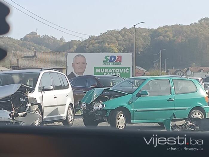 U saobraćajnoj nesreći kod Srebrenika povrijeđene dvije osobe