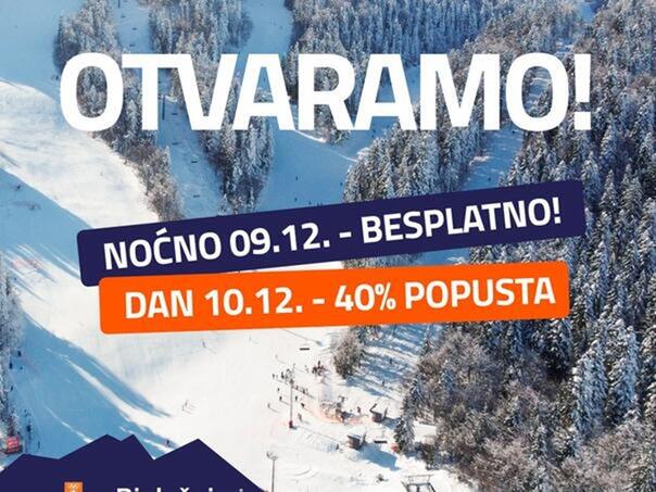 U subotu besplatno noćno skijanje na Bjelašnici