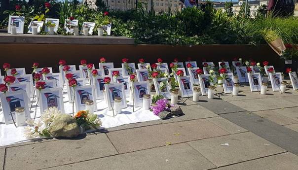 Švedska: Izložene slike djece ubijene u izraelskim napadima na Gazu