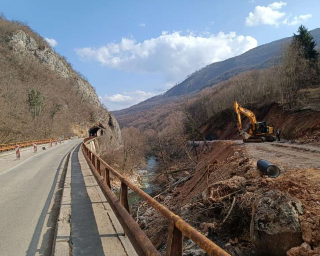 U toku pripremni radovi za rekonstrukciju mosta na dionici Ustiprača - Rogatica
