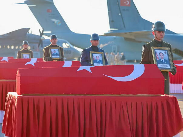 U Turskoj održana komemoracija vojnicima poginulim u padu aviona