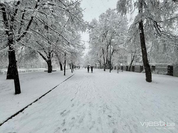 U većem dijelu zemlje sutra snijeg, na jugu kiša