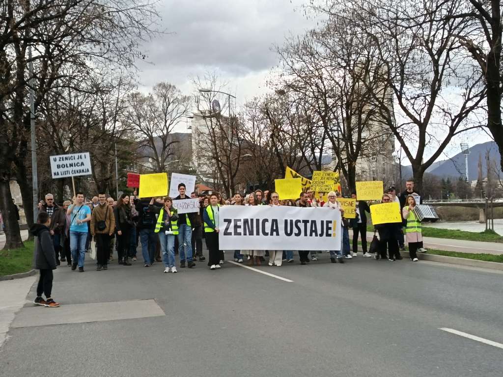 U Zenici građani poručili: Nećete se igrati i nećete trgovati sa našim životima