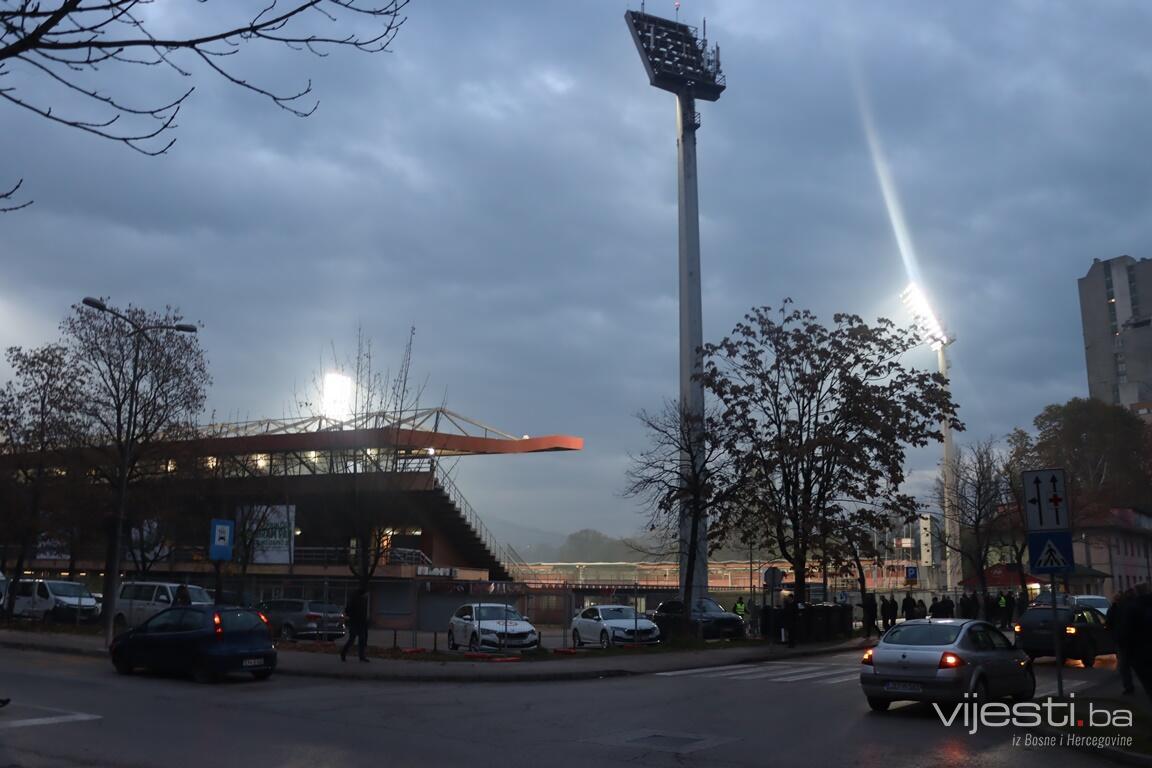 U Zenici kao da se ne igra utakmica Zmajeva: Pogledajte prazne ulice