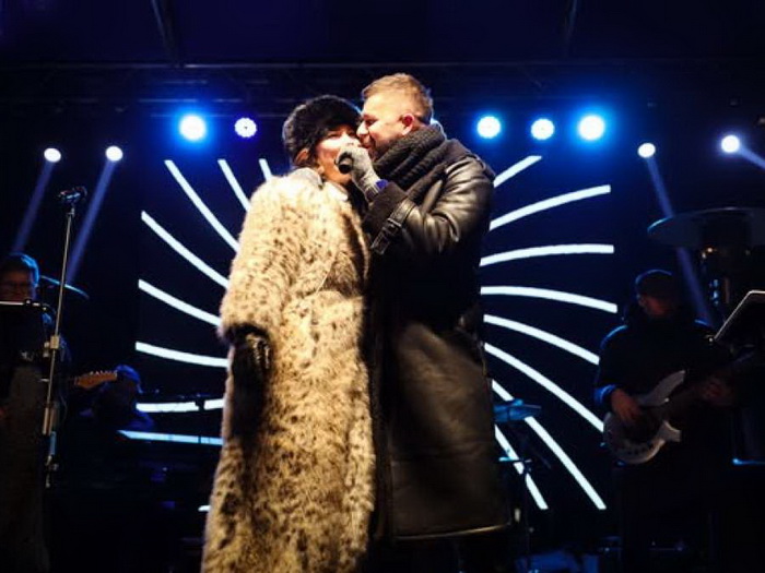 U Živinicama veliki broj posjetilaca dočekao Novu godinu