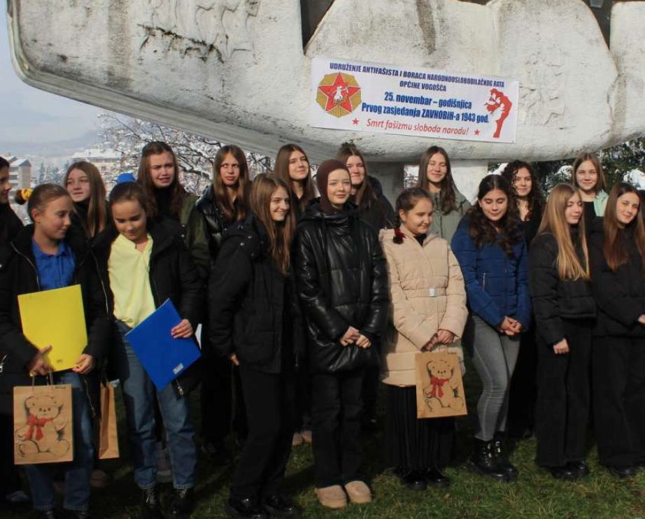 UABNOR Vogošća obilježio Dan državnosti BiH i 82. godišnjicu zasjedanja ZAVNOBIH-a