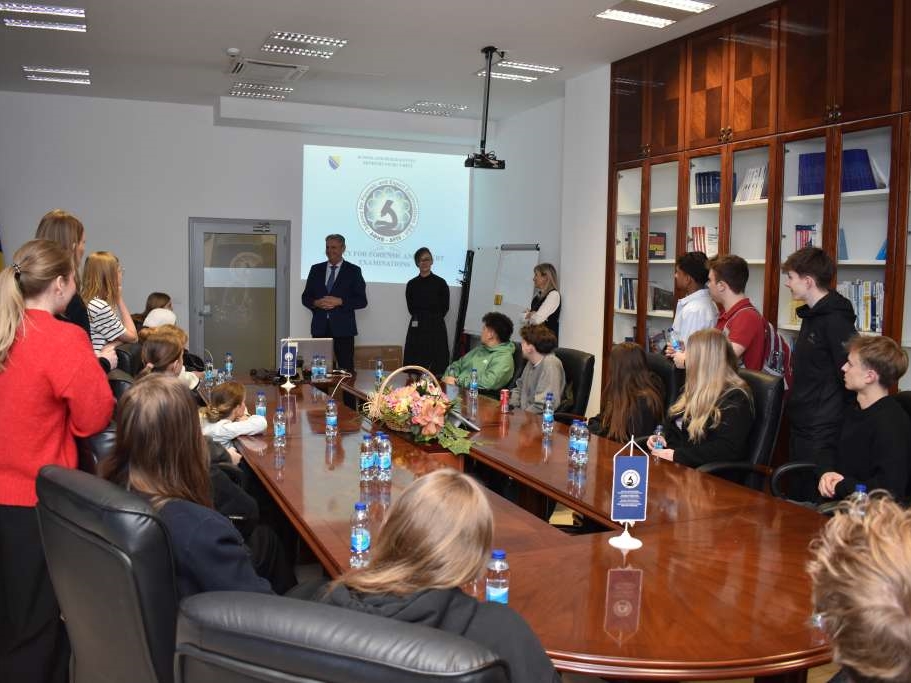 Učenici iz Danske u posjeti Agenciji za forenzička ispitivanja i vještačenja