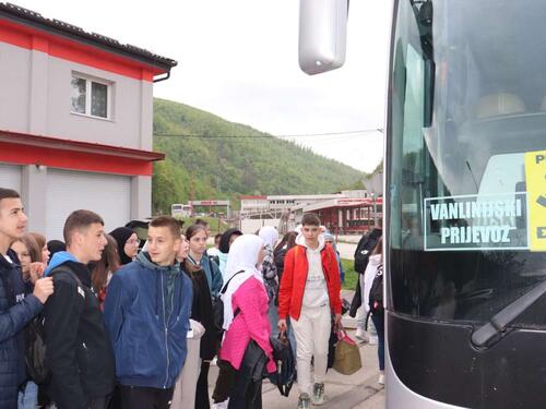 Učenici iz Novog Travnika u posjetu Srebrenici