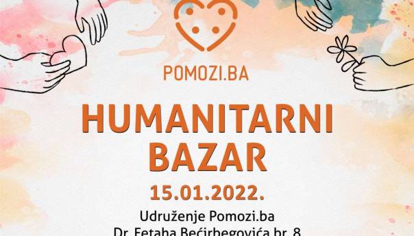 Udruženje Pomozi.ba sutra organizira Humanitarni bazar