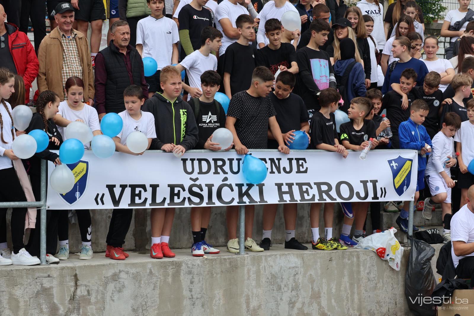Udruženje "Velešićki heroji": Održan fudbalski turnir za djecu