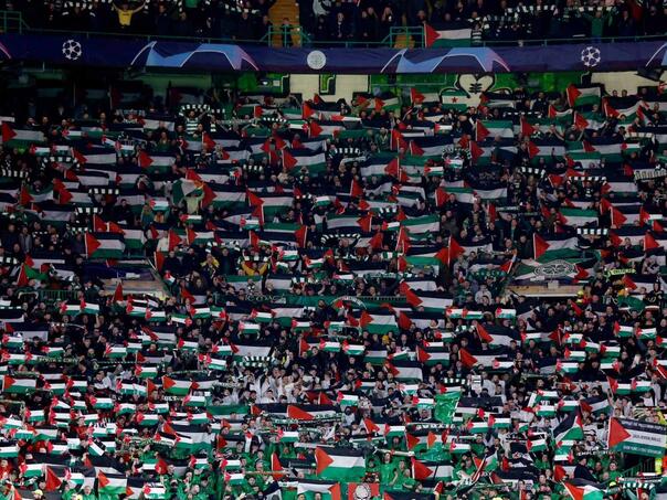 UEFA kaznila Celtic zbog palestinskih zastava