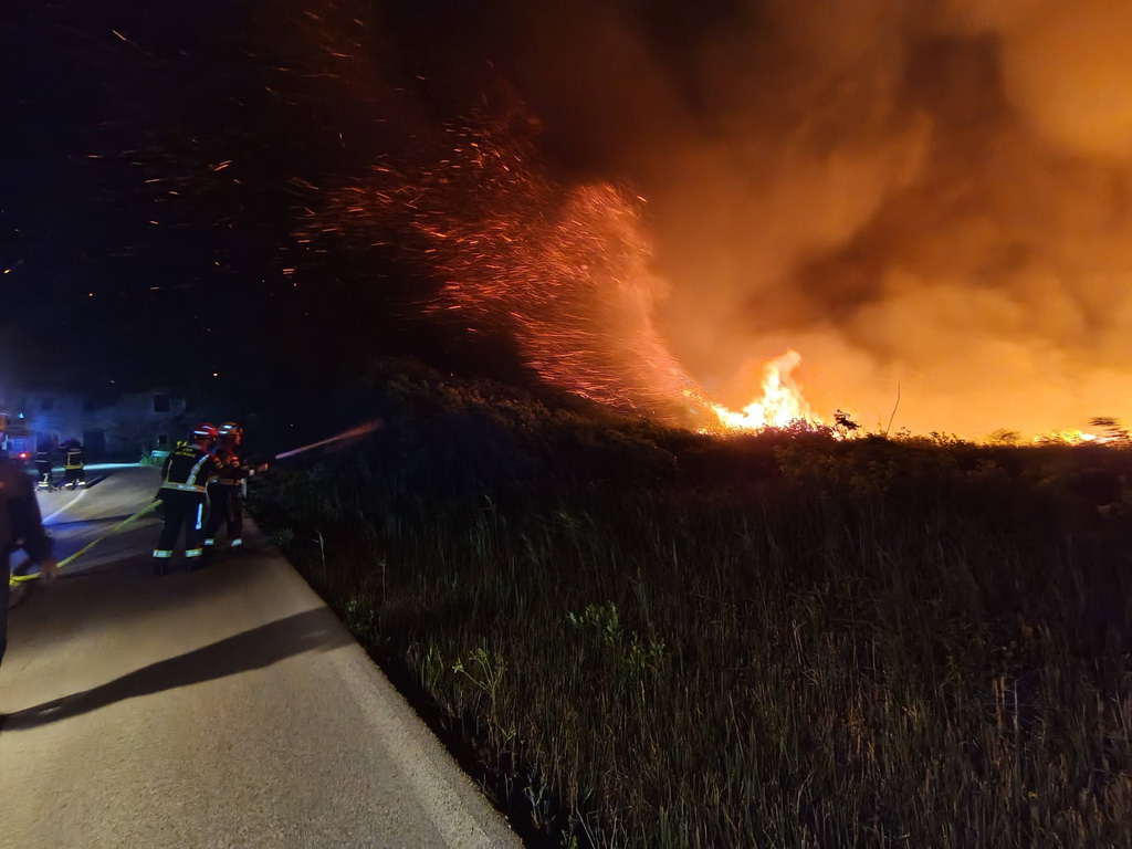 Ugašen požar u Orepku: Nemjerljiva šteta u ptičjem staništu